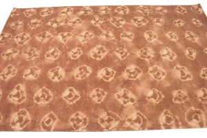 Rusty Brown Tie-Dye 5X8 Hand-Tufted Modern Rug