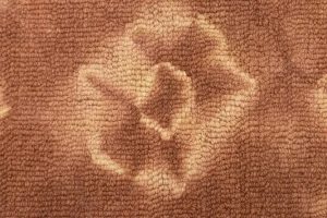 Rusty Brown Tie-Dye 5X8 Hand-Tufted Modern Rug