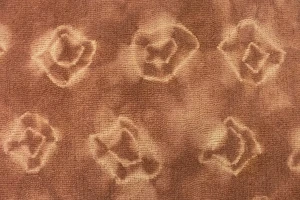 Rusty Brown Tie-Dye 5X8 Hand-Tufted Modern Rug