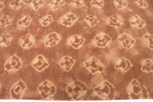 Rusty Brown Tie-Dye 5X8 Hand-Tufted Modern Rug