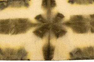 Brown & Cream Tie-Dye 5X8 Hand-Tufted Modern Rug