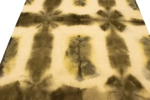 Brown & Cream Tie-Dye 5X8 Hand-Tufted Modern Rug