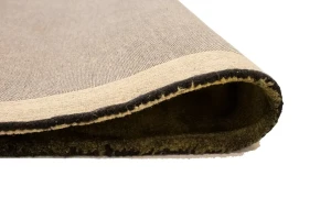 Brown & Cream Tie-Dye 5X8 Hand-Tufted Modern Rug