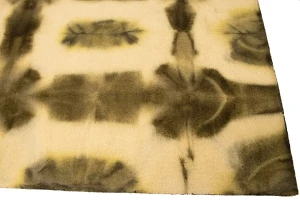 Brown & Cream Tie-Dye 5X8 Hand-Tufted Modern Rug
