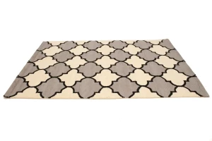 Multicolored Trellis 5X8 Hand-Tufted Modern Rug
