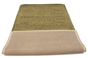 Brown Floral 5X8 Hand-Tufted Modern Rug