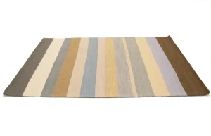 Multicolored Stripes 5X8 Hand-Tufted Modern Rug