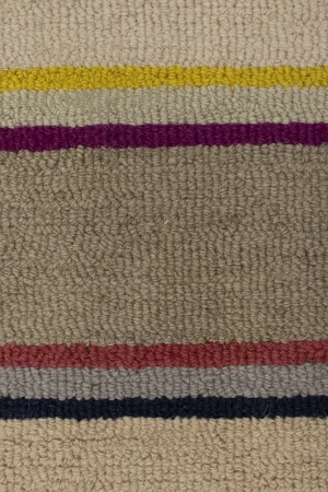 Multicolored Stripes 5X8 Hand-Tufted Modern Rug