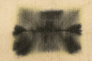 Brownish Gray Tie-Dye 5X8 Hand-Tufted Modern Rug