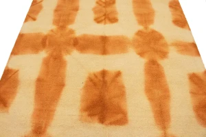 Marigold Tie-Dye 5X8 Hand-Tufted Modern Rug