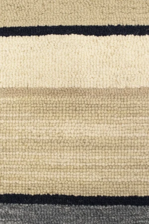 Multicolored Stripes 5X8 Hand-Tufted Modern Rug