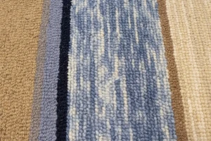 Multicolored Stripes 5X8 Hand-Tufted Modern Rug