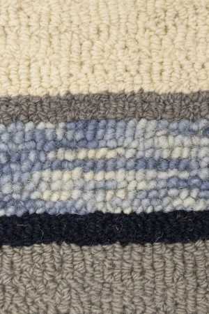 Multicolored Stripes 5X8 Hand-Tufted Modern Rug