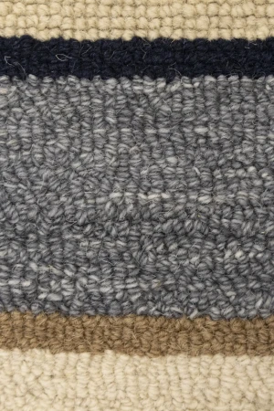 Multicolored Stripes 5X8 Hand-Tufted Modern Rug