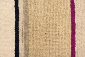 Multicolored Stripes 5X8 Hand-Tufted Modern Rug
