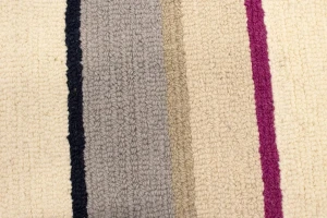 Multicolored Stripes 5X8 Hand-Tufted Modern Rug