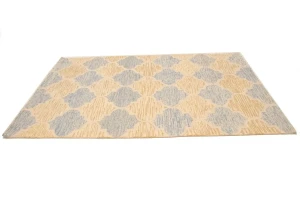 Multicolored Trellis 5X8 Hand-Tufted Modern Rug