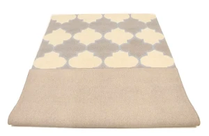 Multicolored Trellis 5X8 Hand-Tufted Modern Rug