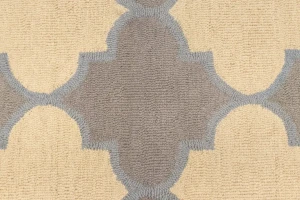 Multicolored Trellis 5X8 Hand-Tufted Modern Rug