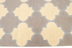 Multicolored Trellis 5X8 Hand-Tufted Modern Rug