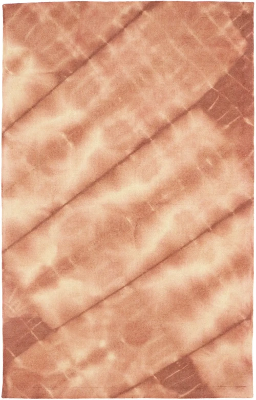 Rusty Brown Tie-Dye 5X8 Hand-Tufted Modern Rug