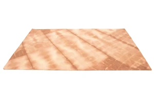 Rusty Brown Tie-Dye 5X8 Hand-Tufted Modern Rug