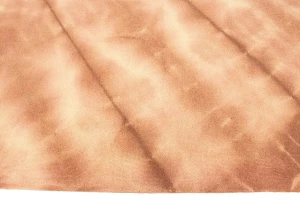 Rusty Brown Tie-Dye 5X8 Hand-Tufted Modern Rug