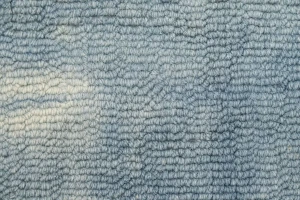 Blue Tie-Dye 5X8 Hand-Tufted Modern Rug