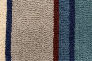 Multicolored Stripes 5X8 Hand-Tufted Modern Rug