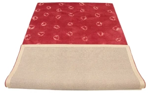 Fuchsia Tie-Dye 5X8 Hand-Tufted Modern Rug