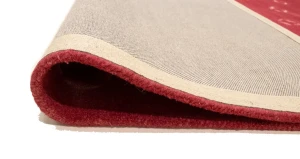Fuchsia Tie-Dye 5X8 Hand-Tufted Modern Rug