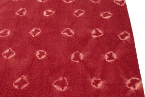 Fuchsia Tie-Dye 5X8 Hand-Tufted Modern Rug