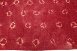 Fuchsia Tie-Dye 5X8 Hand-Tufted Modern Rug
