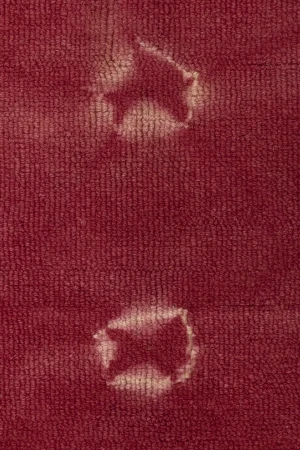 Fuchsia Tie-Dye 5X8 Hand-Tufted Modern Rug