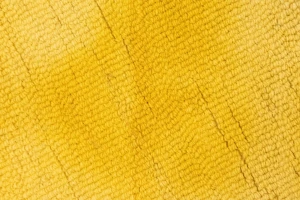 Golden Yellow Tie-Dye 5X8 Hand-Tufted Modern Rug