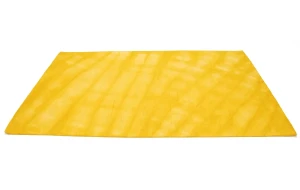 Golden Yellow Tie-Dye 5X8 Hand-Tufted Modern Rug