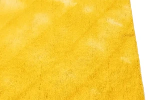 Golden Yellow Tie-Dye 5X8 Hand-Tufted Modern Rug