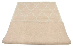 Beige Trellis  5X8 Hand-Tufted Modern Rug