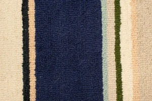 Multicolored Stripes 5X8 Hand-Tufted Modern Rug