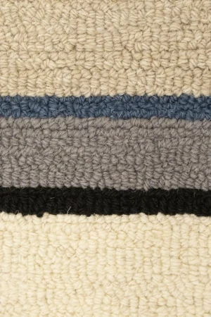Multicolored Stripes 5X8 Hand-Tufted Modern Rug