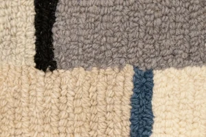 Multicolored Stripes 5X8 Hand-Tufted Modern Rug