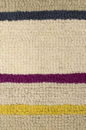 Multicolored Stripes 5X8 Hand-Tufted Modern Rug