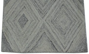 Multicolored Geometric 2X3 Hand-Tufted Modern Rug