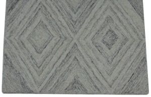 Multicolored Geometric 2X3 Hand-Tufted Modern Rug
