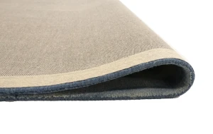 Navy Blue Tie-Dye 5X8 Hand-Tufted Modern Rug