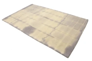 Mauve Tie-Dye 5X8 Hand-Tufted Modern Rug