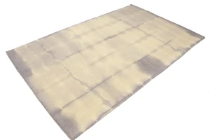 Mauve Tie-Dye 5X8 Hand-Tufted Modern Rug