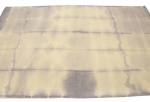 Mauve Tie-Dye 5X8 Hand-Tufted Modern Rug