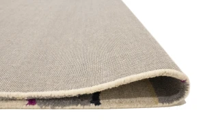 Multicolored Stripes 5X8 Hand-Tufted Modern Rug