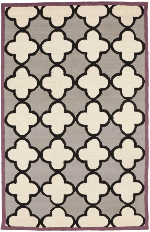 Multicolored Trellis 5X8 Hand-Tufted Modern Rug